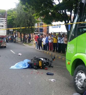 Una motociclista perdió la vida en un accidente de tránsito en el norte