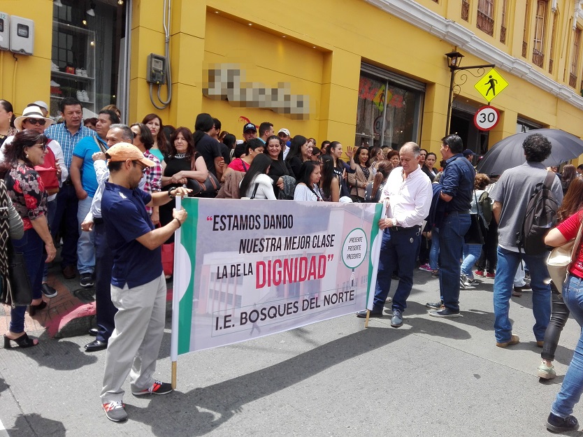 Protesta maestro Protesta maestro