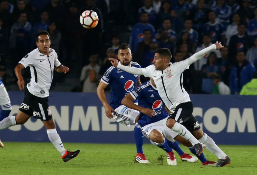 Millonarios empató con Corinthians Millonarios empató con Corinthians