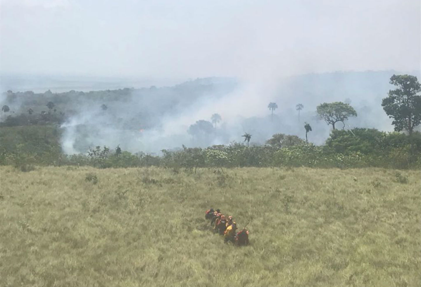 Incendio en Parque Nacional La Macarena Incendio en Parque Nacional La Macarena