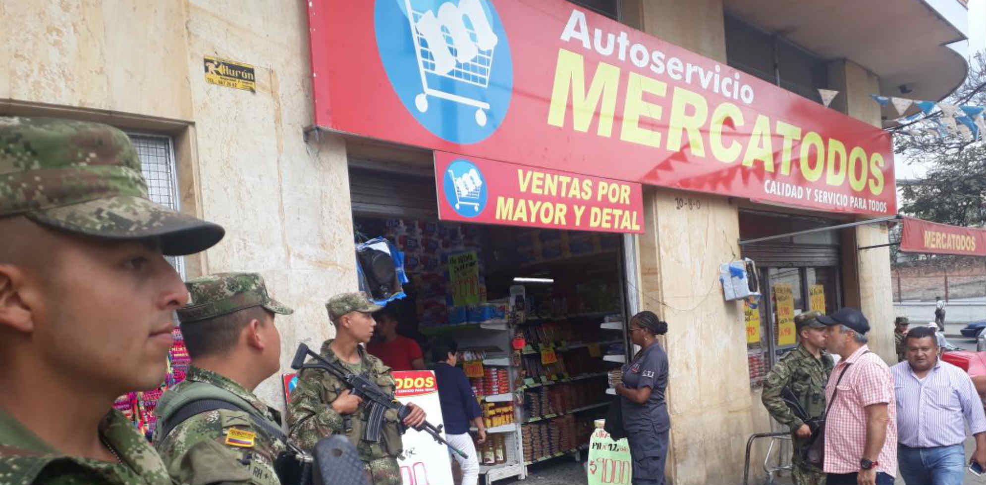 Supermercados al servicios de las Farc. Supermercados al servicios de las Farc.