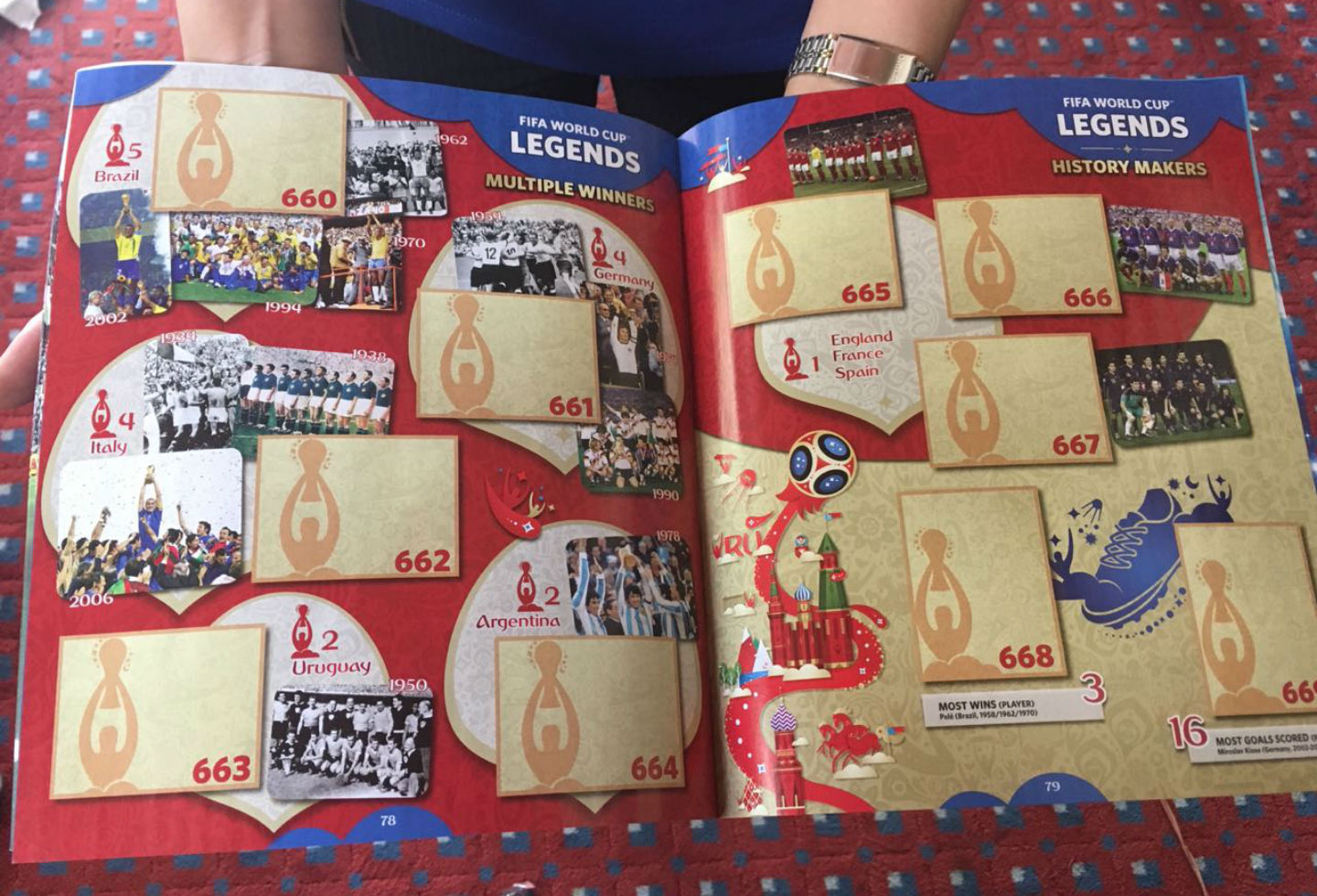 Álbum del Mundial de Rusia 2018 Álbum del Mundial de Rusia 2018