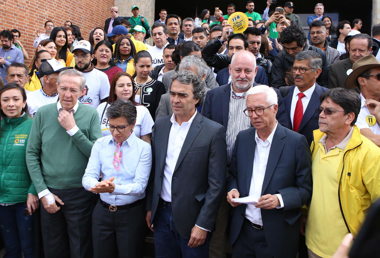 Sergio Fajardo inscribiendo su candidatura a la Presidencia Sergio Fajardo inscribiendo su candidatura a la Presidencia