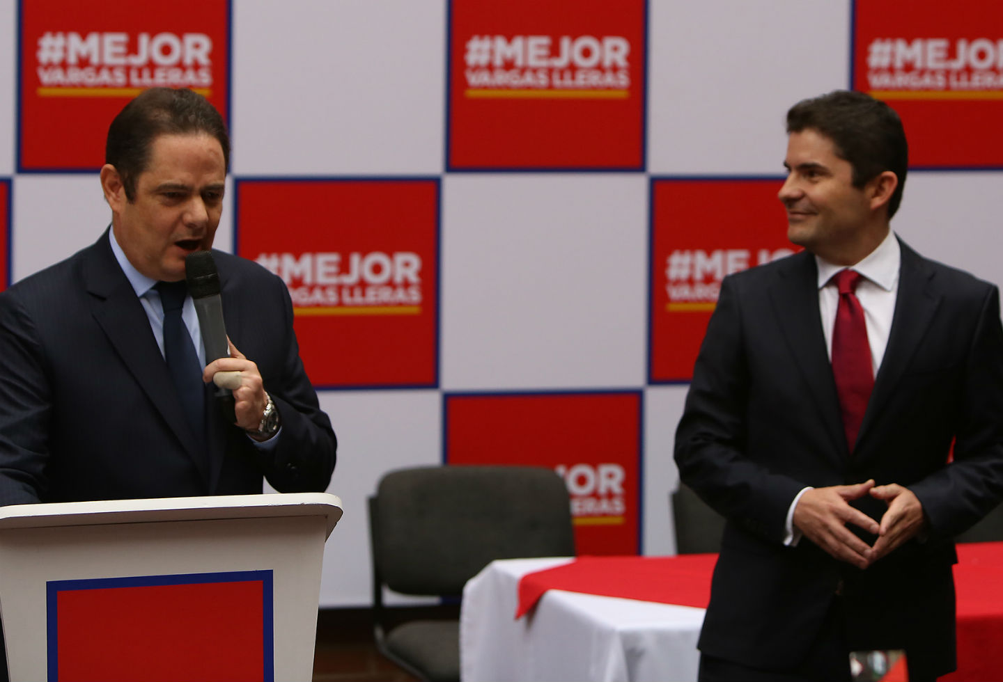 Germán Vargas Lleras y Luis Felipe Henao Germán Vargas Lleras y Luis Felipe Henao