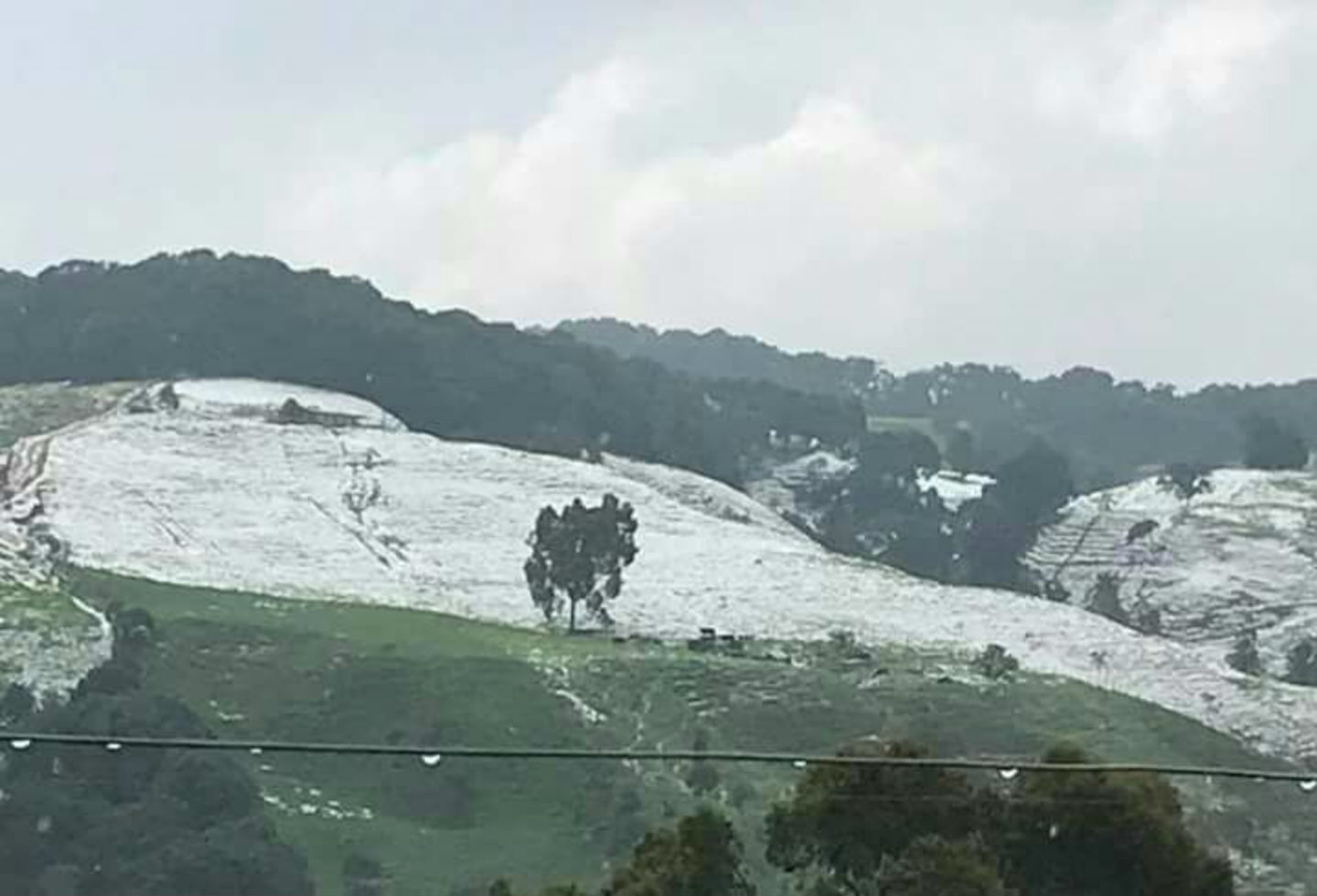 Granizada en Santa Rosa de Osos Granizada en Santa Rosa de Osos