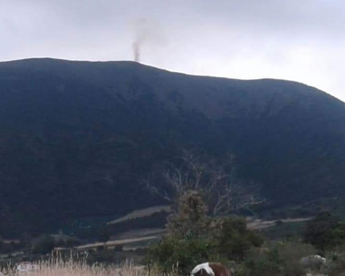 Incendio en Páramo de Boyacá Incendio en Páramo de Boyacá