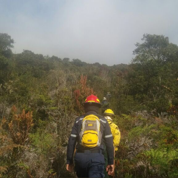 Incendio en Páramo de Boyacá Incendio en Páramo de Boyacá