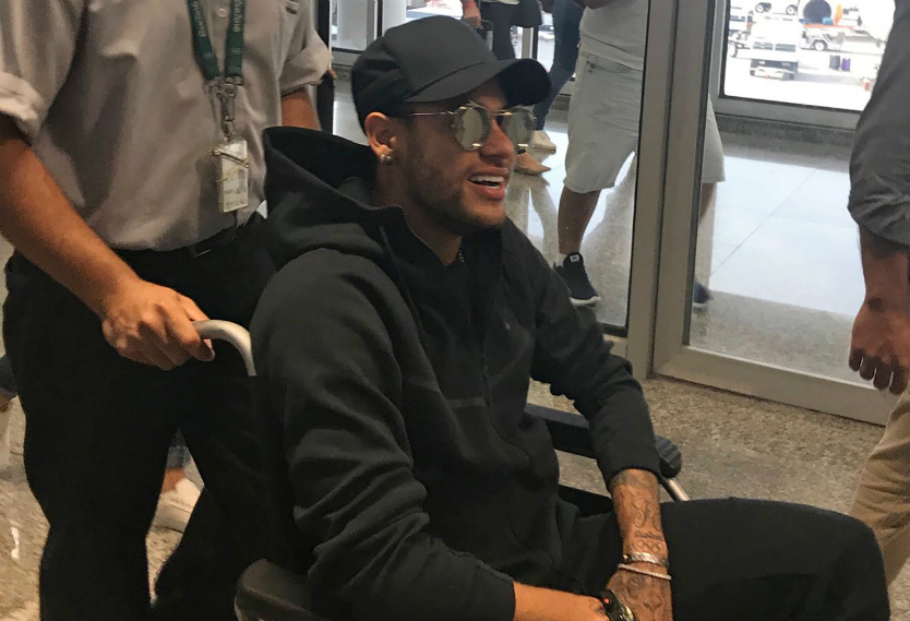 Neymar en Brasil Neymar en Brasil