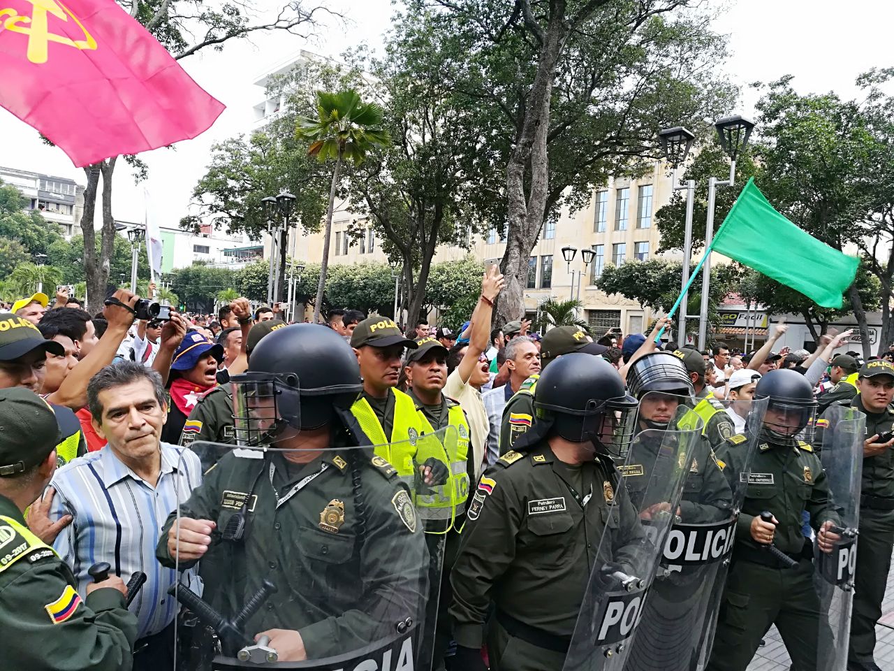 Pelea Petro en Cúcuta Pelea Petro en Cúcuta