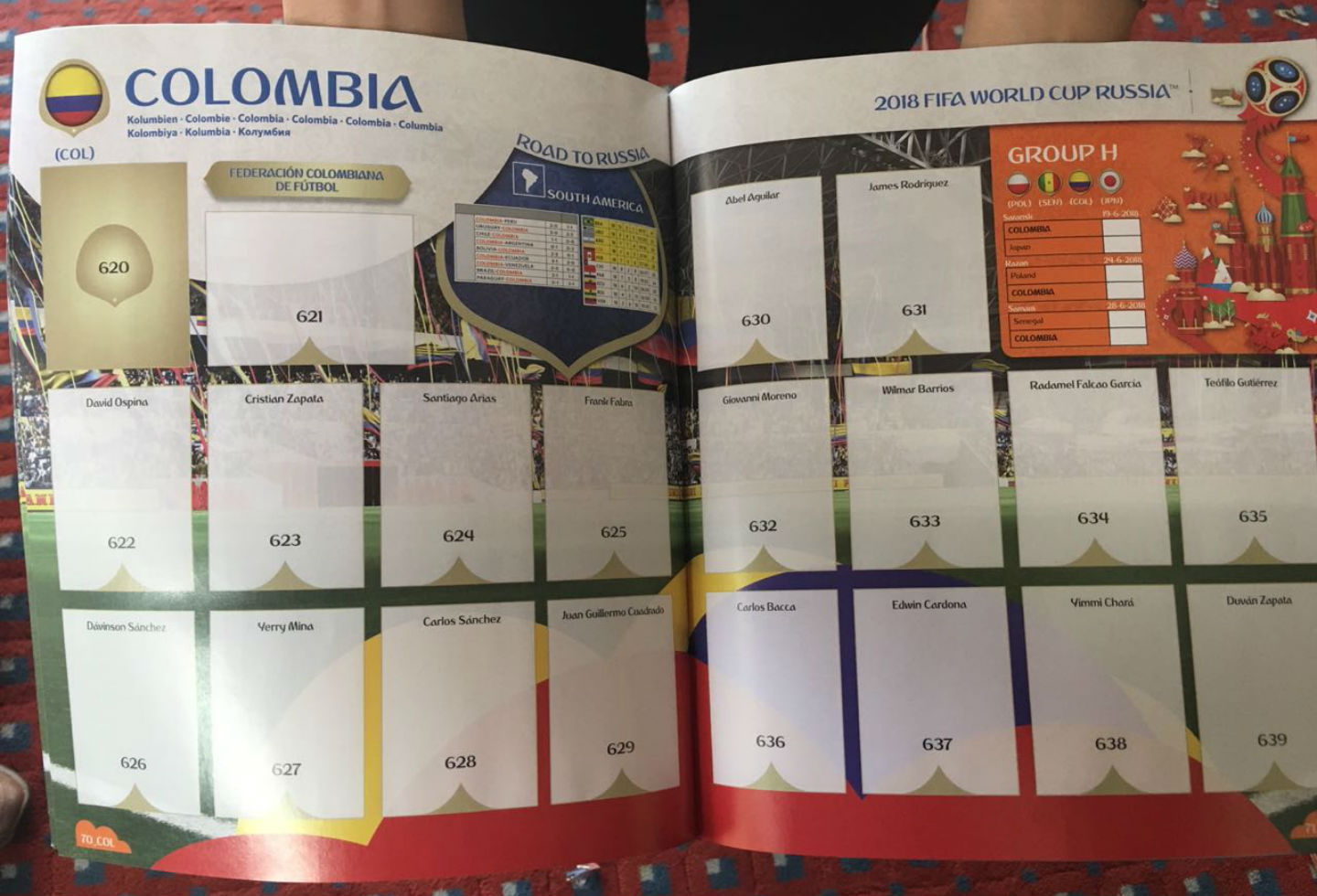 Álbum del Mundial de Rusia 2018 Álbum del Mundial de Rusia 2018