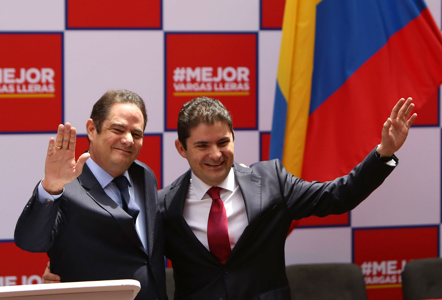 Germán Vargas Lleras y Luis Felipe Henao Germán Vargas Lleras y Luis Felipe Henao