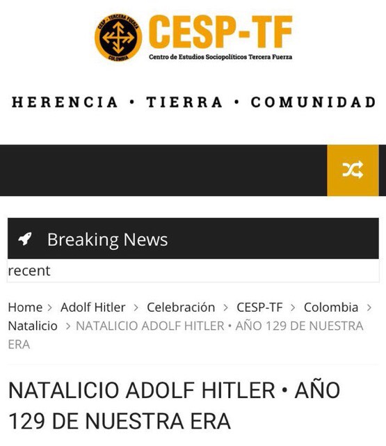 Evento natalicio de Adolf Hitler Evento natalicio de Adolf Hitler