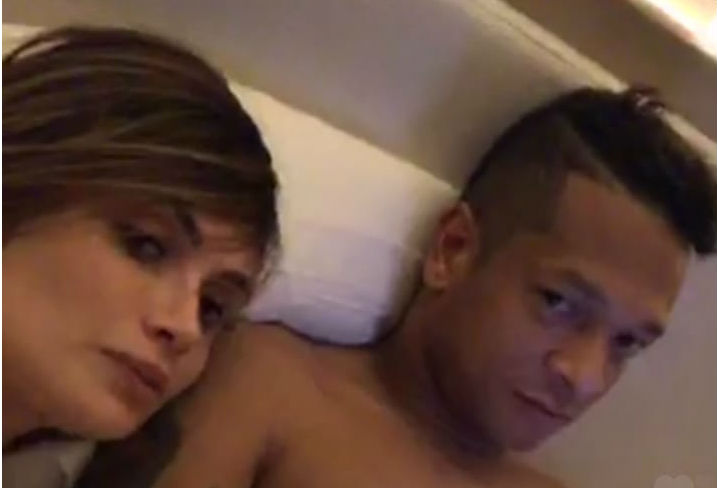 Instagram entre Sara Uribe y Guarín. Instagram entre Sara Uribe y Guarín.