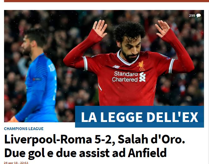 Salah tuttosport