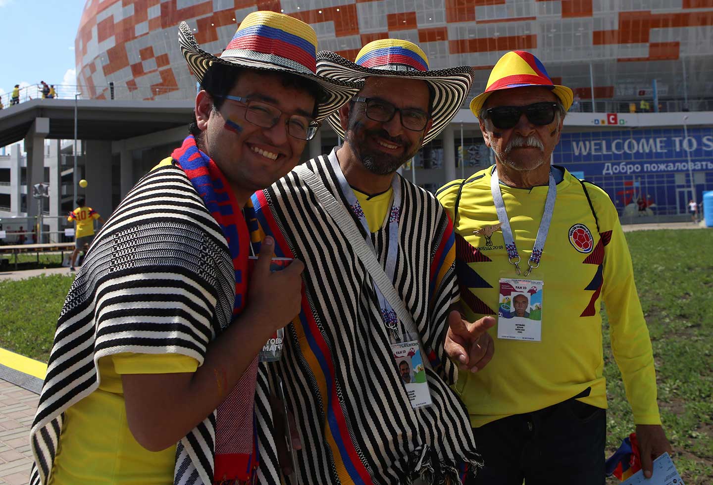 Colombianos en Rusia