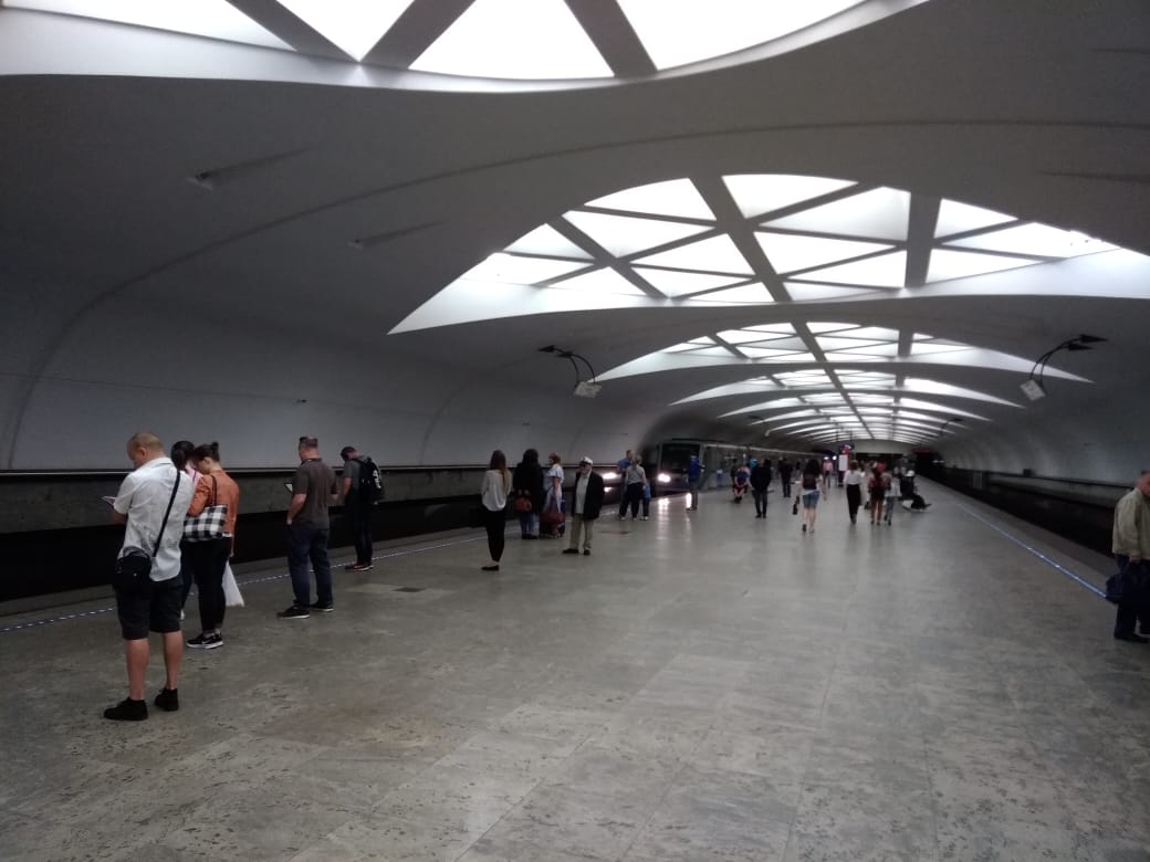 Estaciones Metro Moscú, La de Strogino.