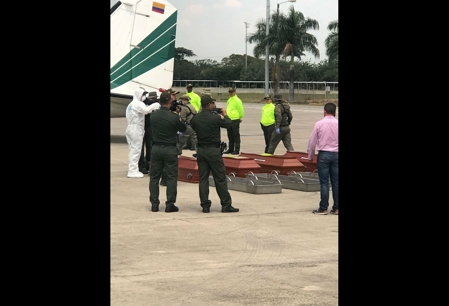 Cuerpos que serían de periodistas ecuatorianos Cuerpos que serían de periodistas ecuatorianos