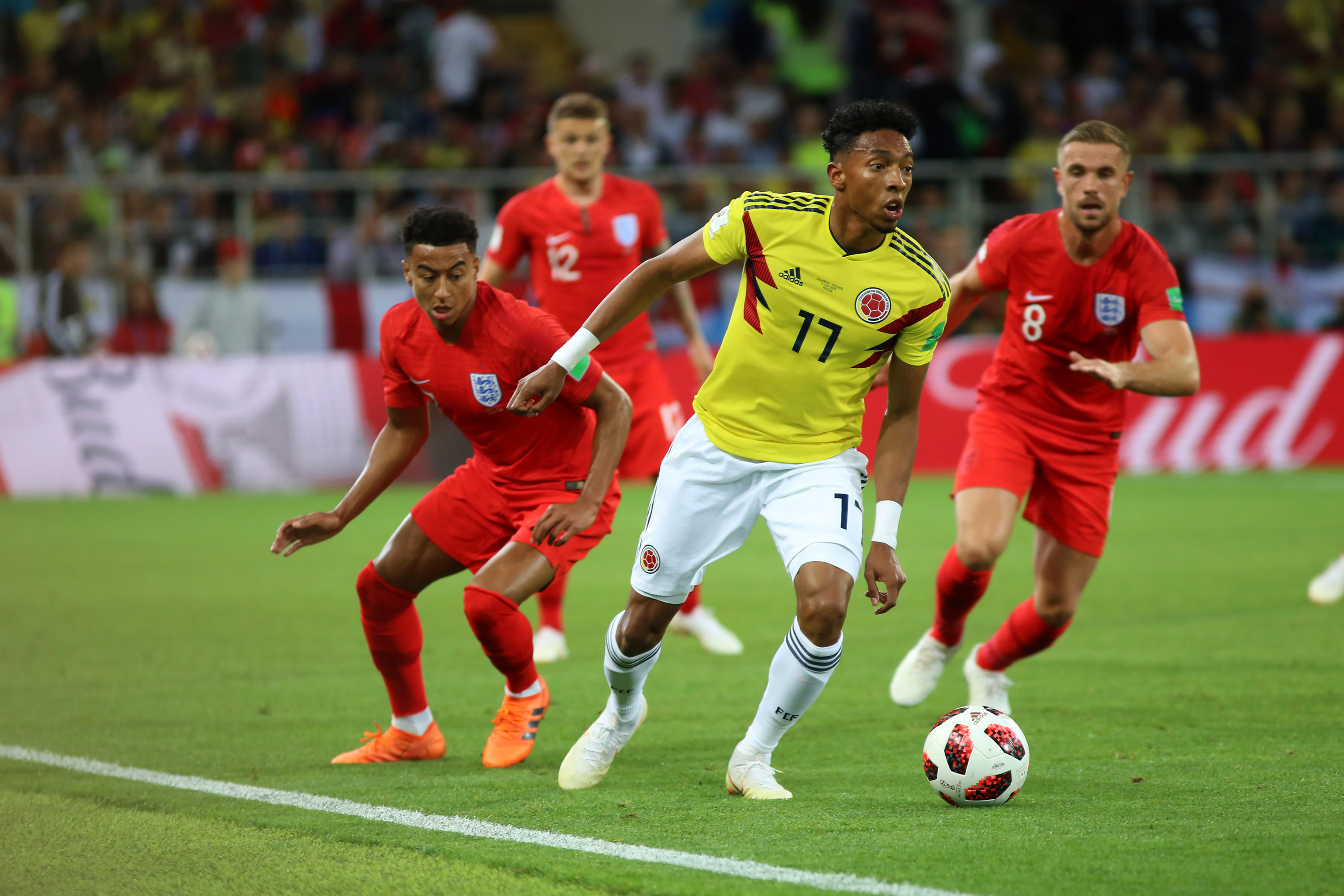 Colombia Inglaterra Rusia 2018 6