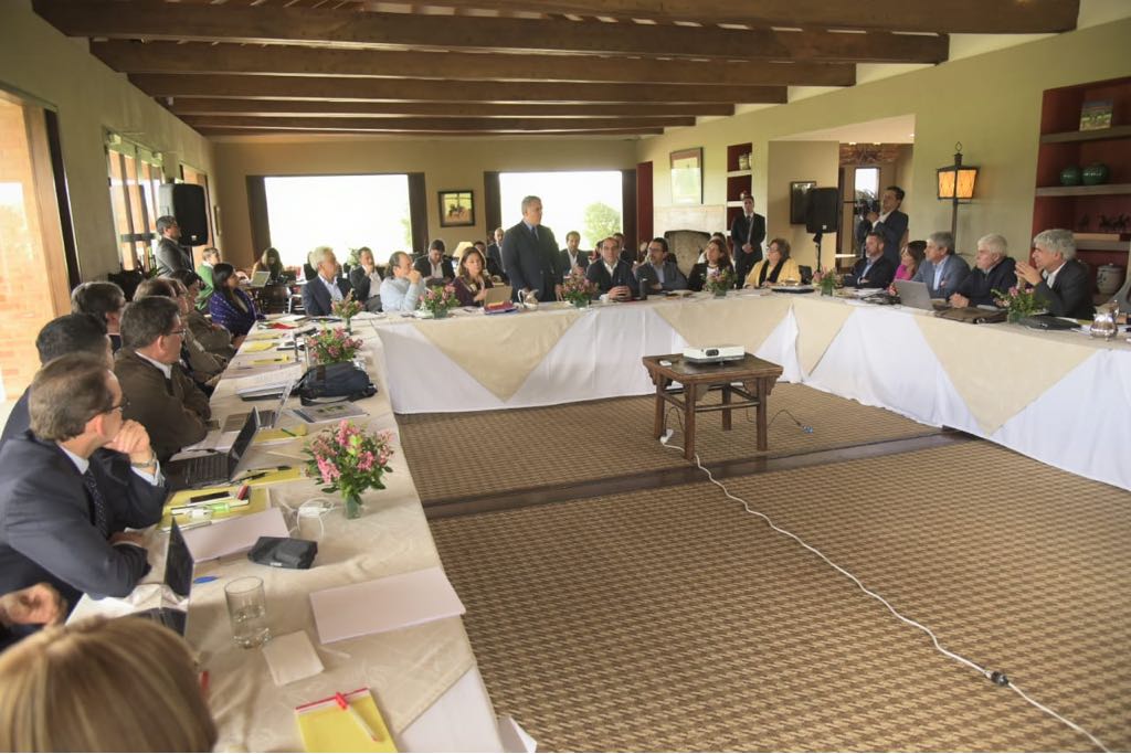 Iván Duque, reunión con su gabinete
