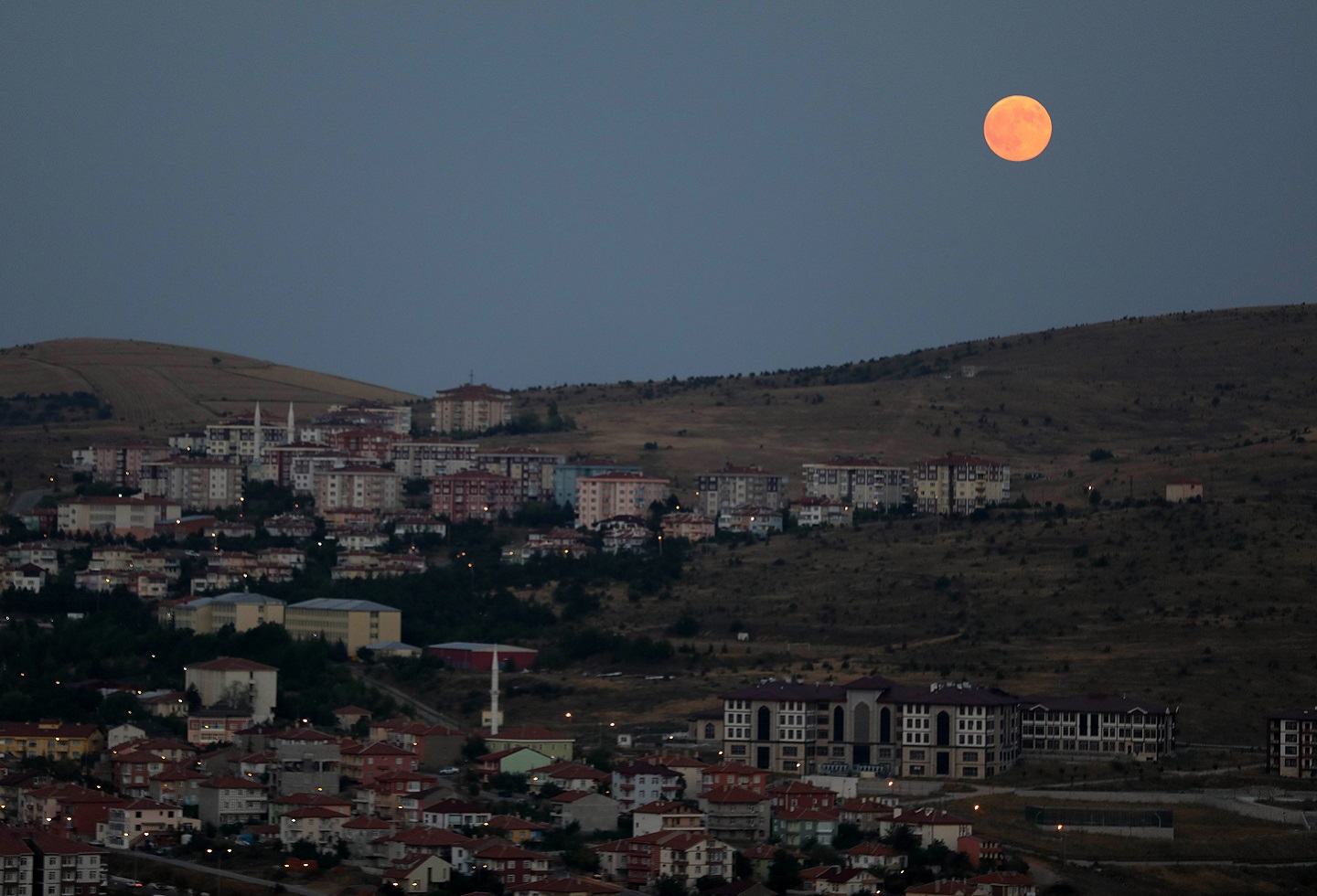 Eclipse en Yozgat, Turquía