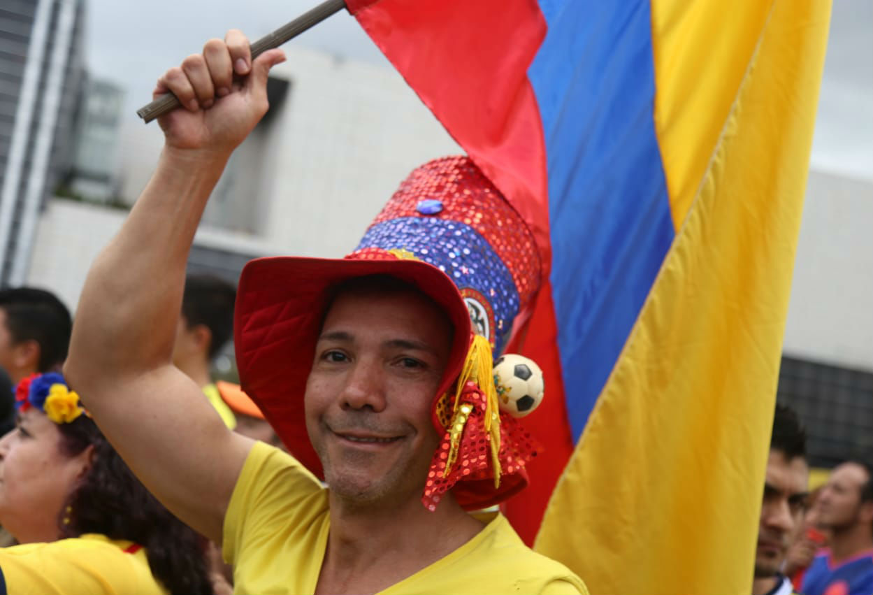 Hincha Colombia.