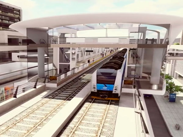 Render del Metro de Bogotá