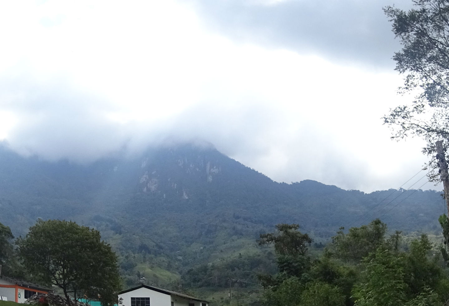Montañas del Parque Nacional Natural Farallones de Cali.