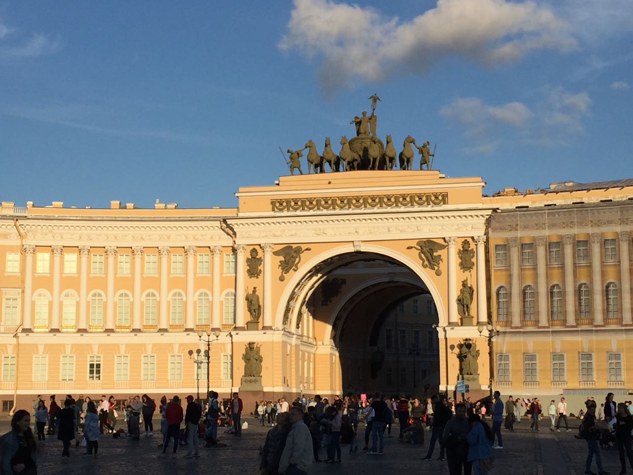 La ciudad rusa de San Petersburgo, a la que comparan con Venecia.