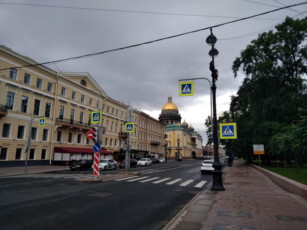 La ciudad rusa de San Petersburgo, a la que comparan con Venecia.