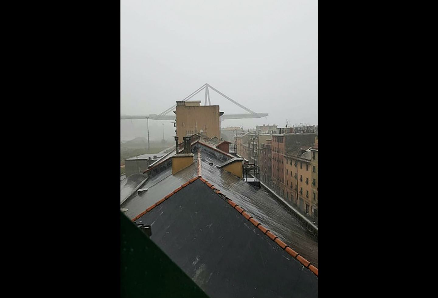Derrumbe de puente en Italia