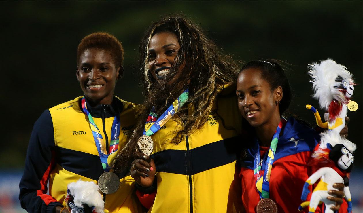 Caterine Ibargüen Juegos Centroamericanos y del Caribe Barranquilla 2018