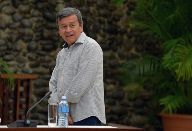 Pablo Beltrán, negociador del paz del ELN