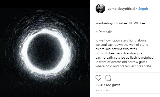 Zombie Boy poema