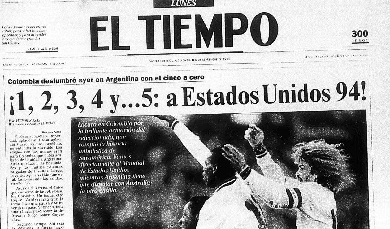 Colombia Vs Argentina Las Portadas Después Del 5 0 Rcn Radio 8617