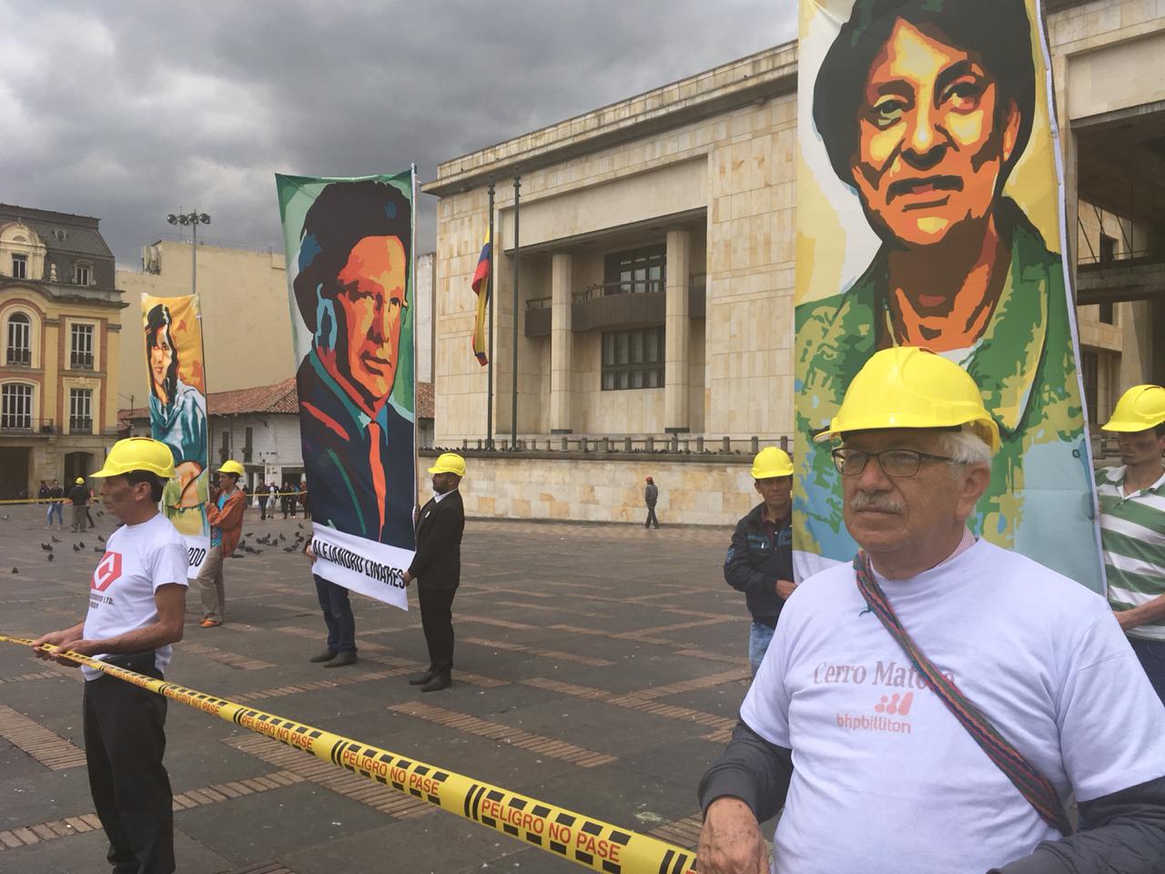 Palacio de Justicia en Bogotá.