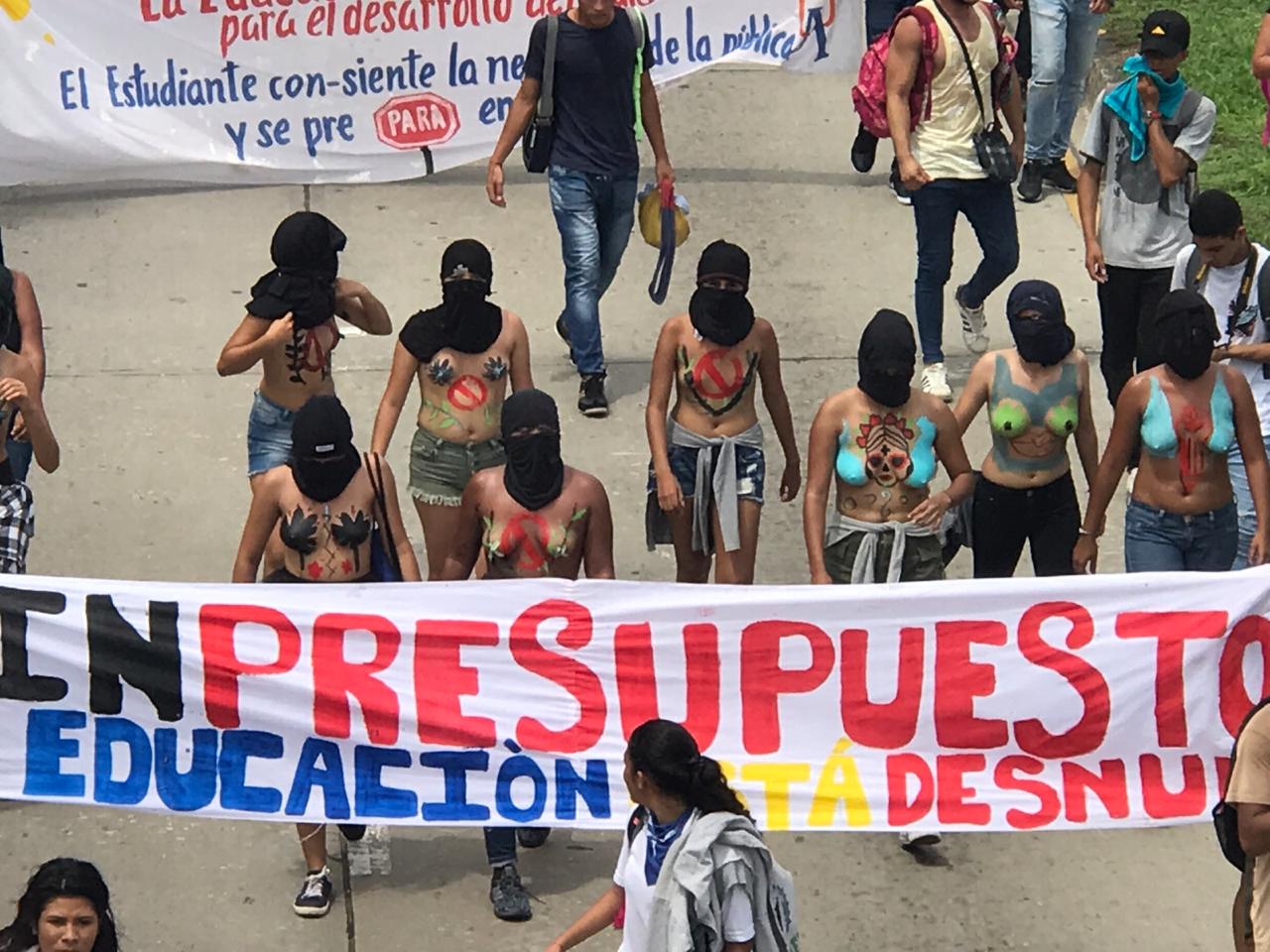 Movilizaciones estudiantiles en Barranquilla