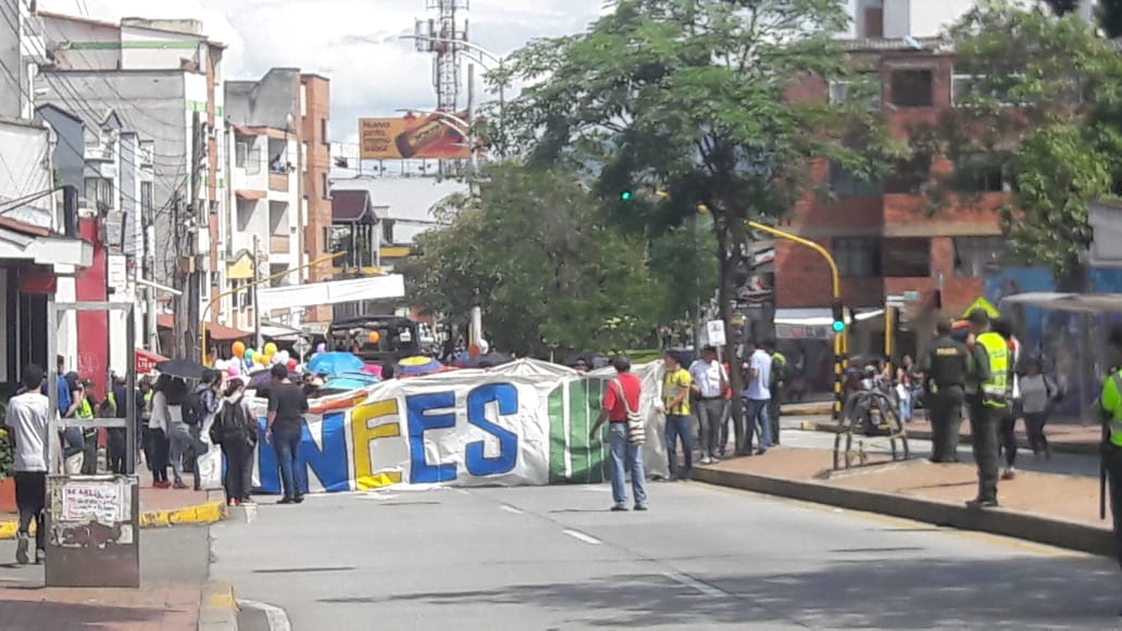 Movilizaciones estudiantiles en Bucaramanga