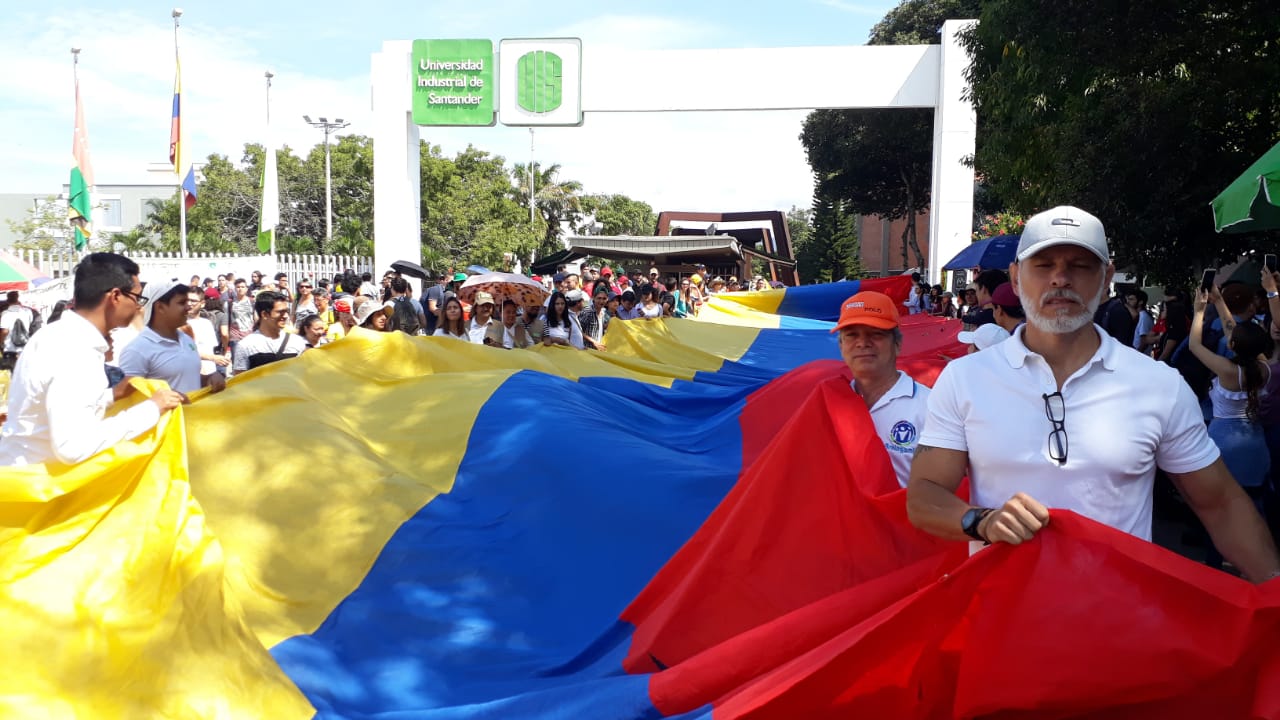 Movilizaciones estudiantiles en Bucaramanga