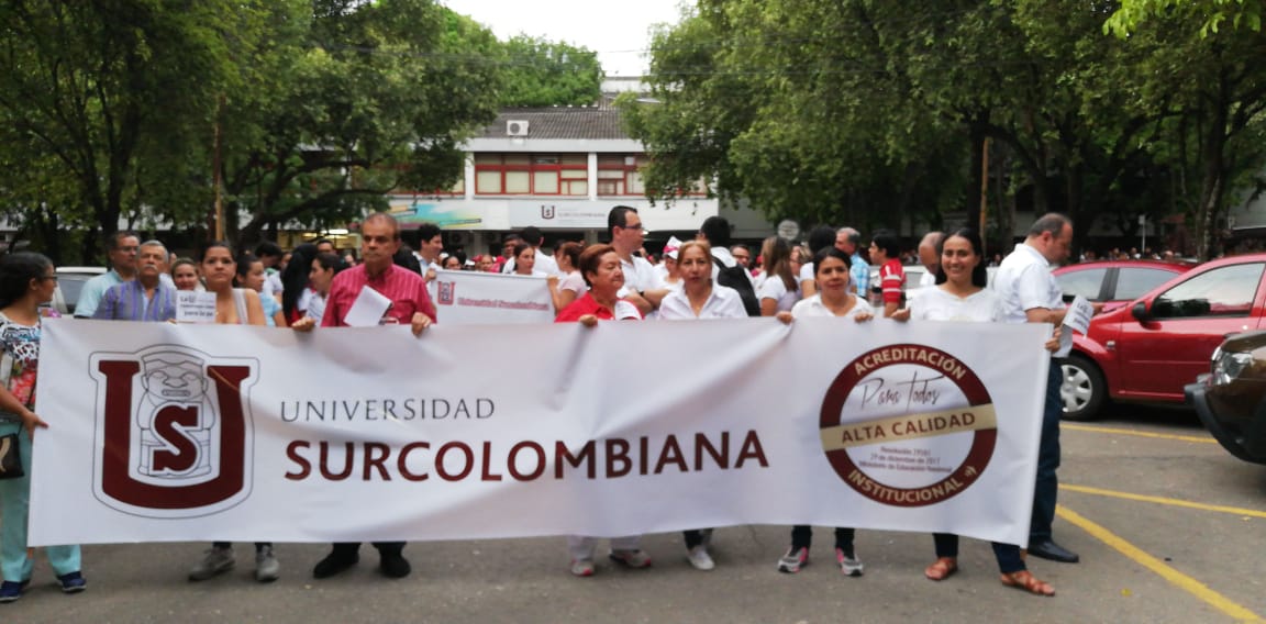 Movilizaciones estudiantiles en Neiva