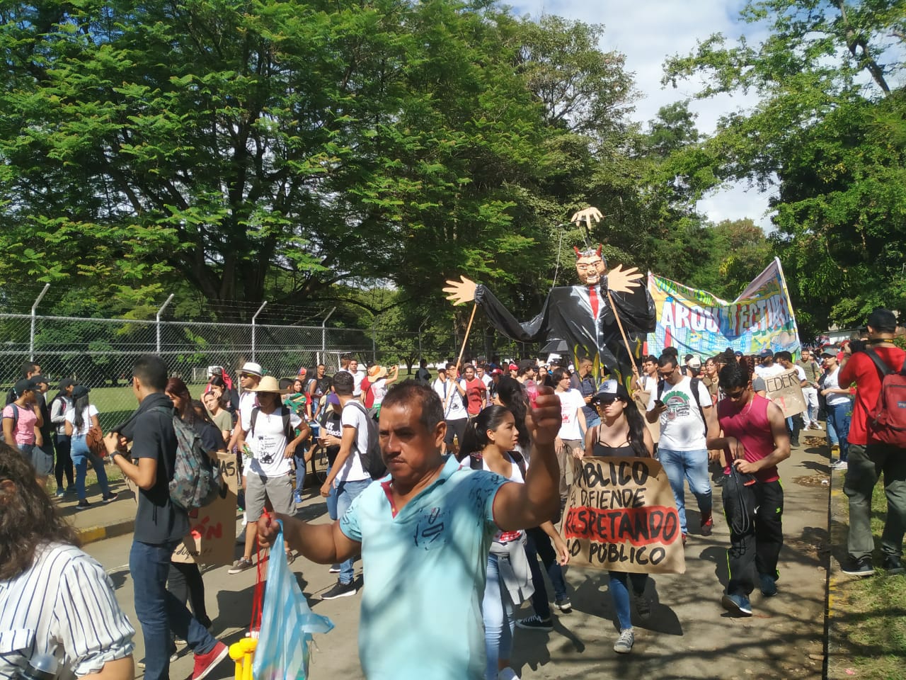 Movilizaciones estudiantiles en Cali