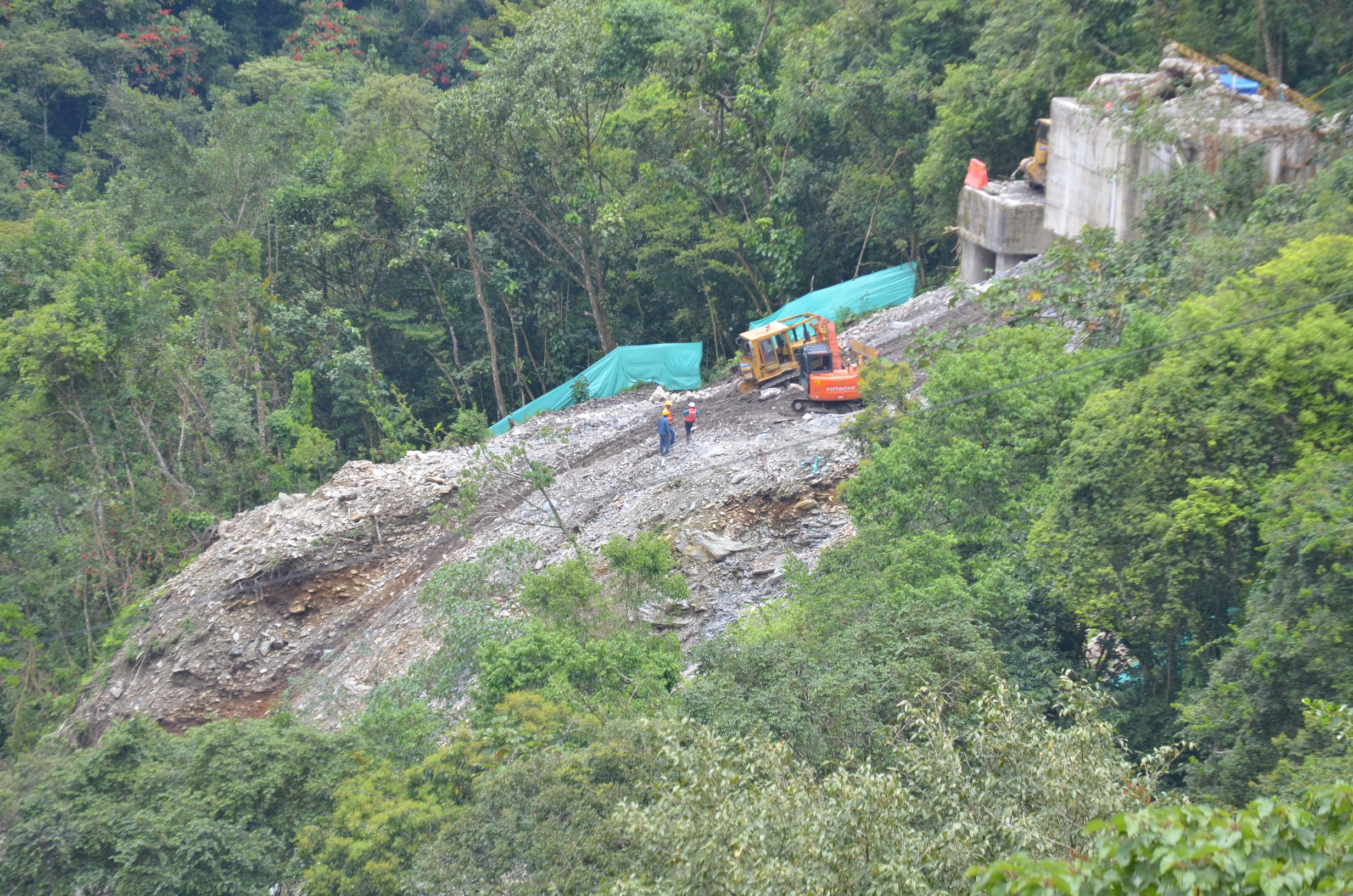 Foto vía al Llano puente Chirajara