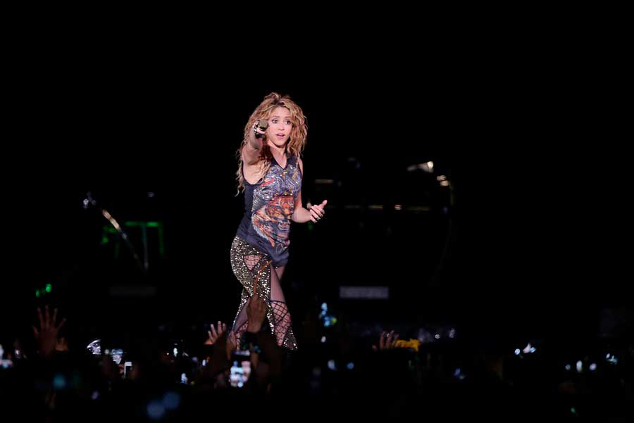 Concierto de Shakira en Bogotá