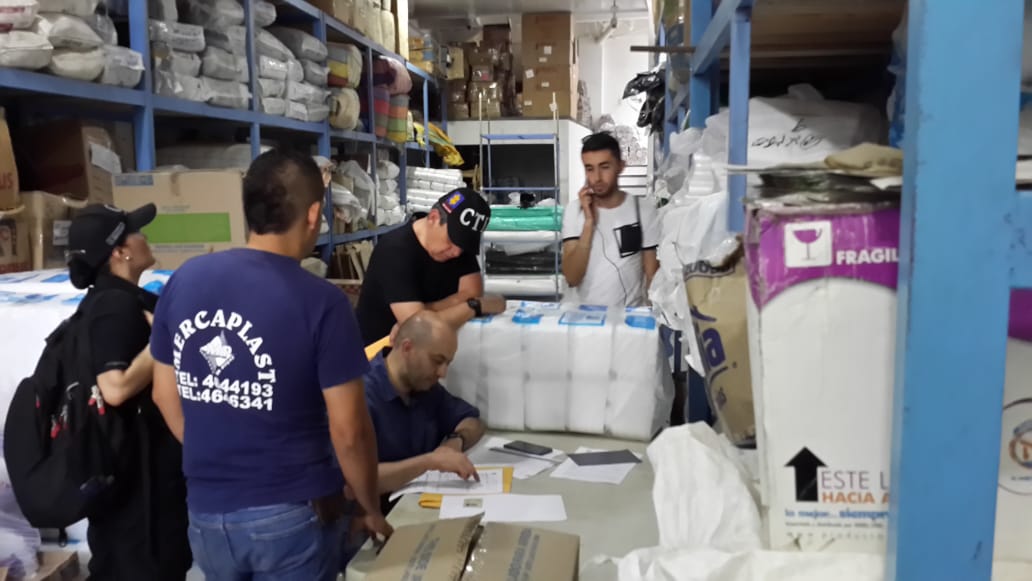 Incautación de bienes a Gentil Duarte