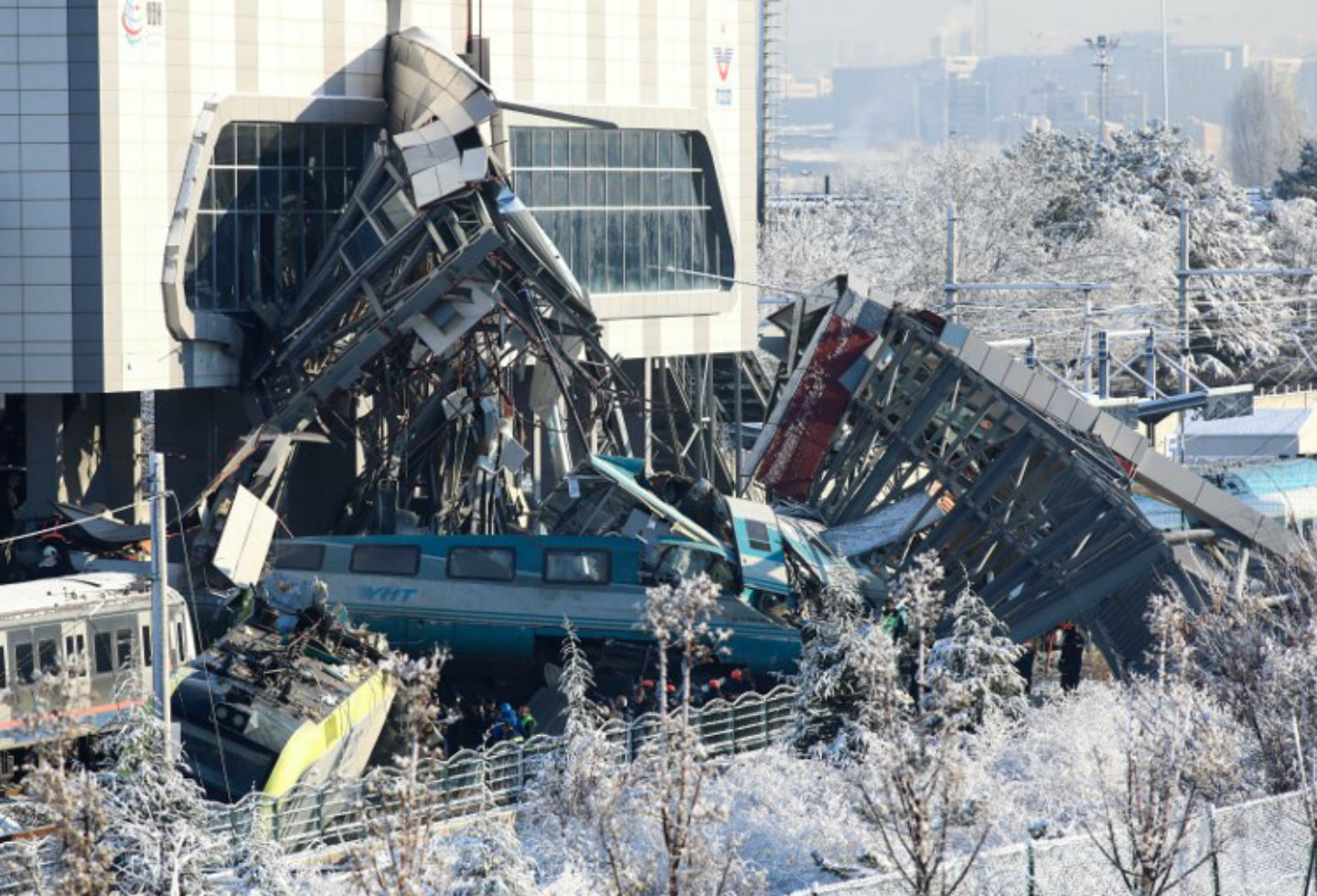 Accidente de tren en Turquía