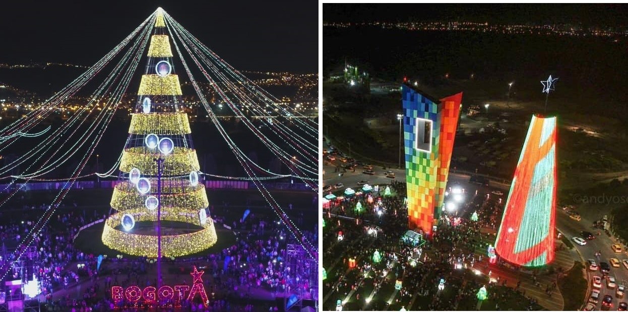 Barranquilla y Bogotá se 'disputan' el árbol de Navidad más grande | RCN  Radio