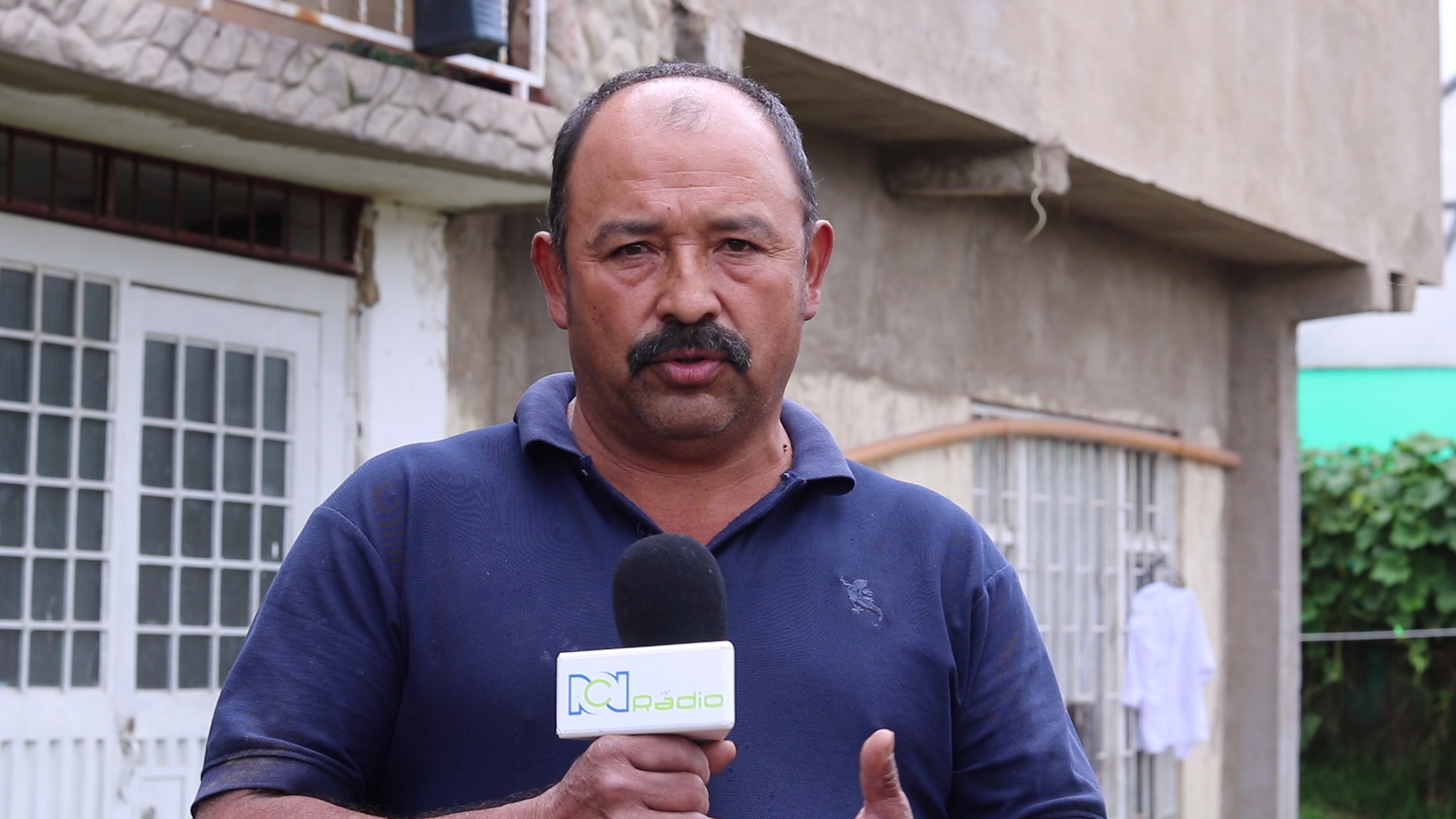 Nélson Castro, agricultor vereda Chorrillos.