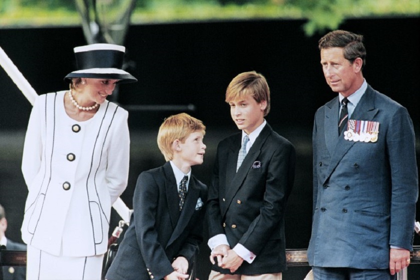 Princesa Diana y sus hijos