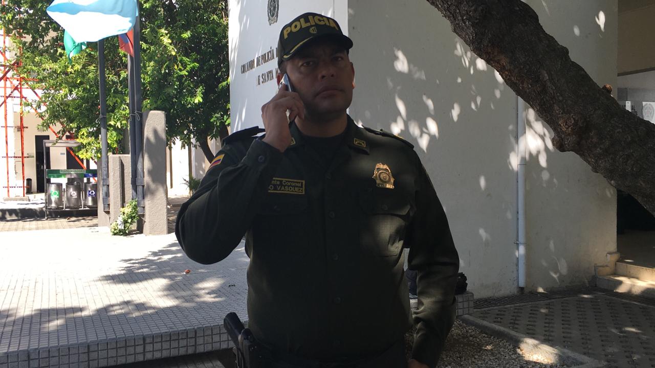 Subcomandante de la Policía Metropolitana de Santa Marta