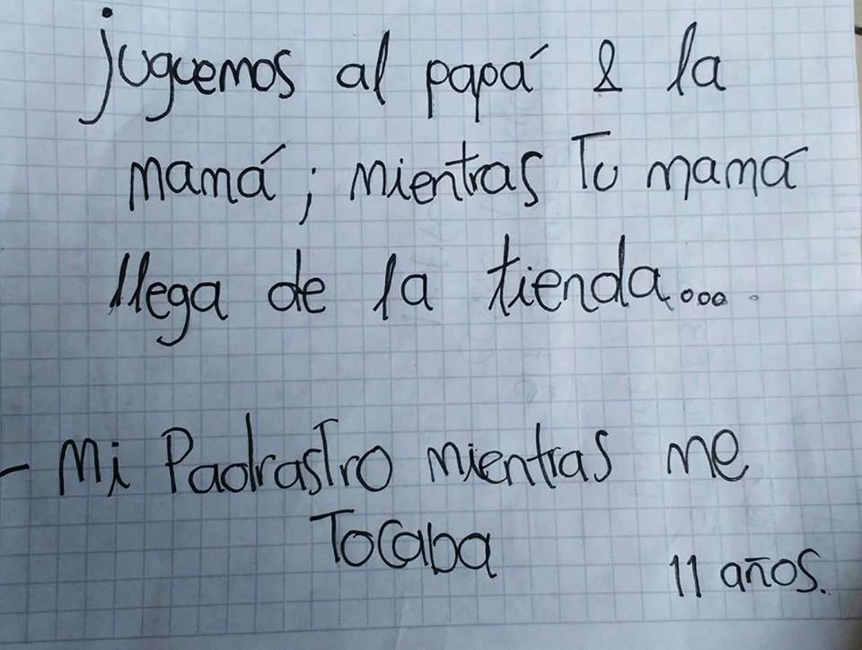 Relato Abuso Sexual