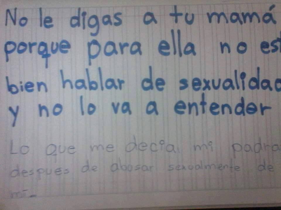 Relato Abuso Sexual